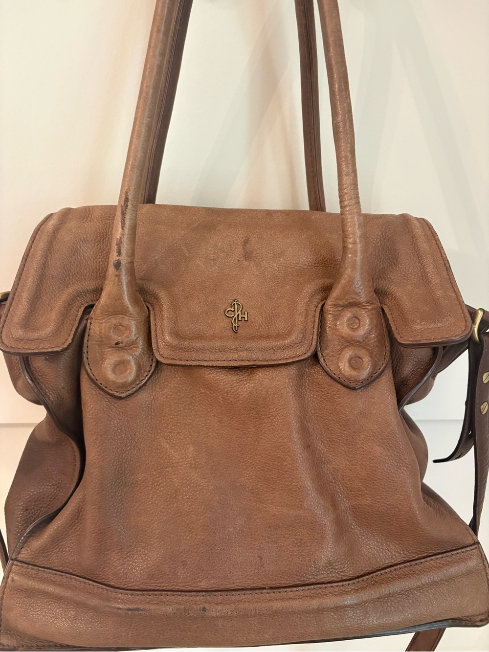 Cole Haan Brown Leather Shoulder Bag